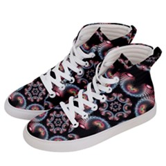 Ornament Kaleidoscope Men s Hi-top Skate Sneakers by Pakrebo