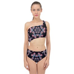 Ornament Kaleidoscope Spliced Up Two Piece Swimsuit