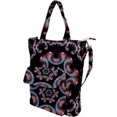 Ornament Kaleidoscope Shoulder Tote Bag