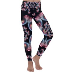 Ornament Kaleidoscope Kids  Lightweight Velour Classic Yoga Leggings