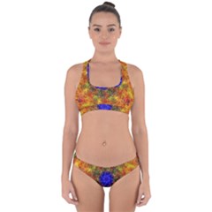 Background Image Tile Abstract Cross Back Hipster Bikini Set by Pakrebo