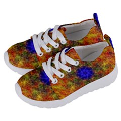 Background Image Tile Abstract Kids  Lightweight Sports Shoes