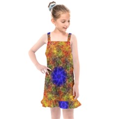 Background Image Tile Abstract Kids  Overall Dress