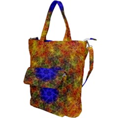 Background Image Tile Abstract Shoulder Tote Bag