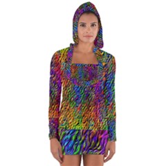 Background Image Ornament Long Sleeve Hooded T-shirt by Pakrebo