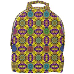 Background Image Geometric Mini Full Print Backpack by Pakrebo