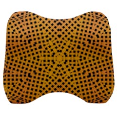 Background Pattern Structure Velour Head Support Cushion