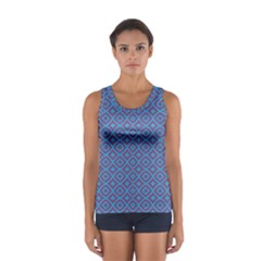 Background  Geometric Pattern Sport Tank Top  by Pakrebo