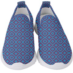 Background  Geometric Pattern Kids  Slip On Sneakers