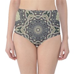 Surreal Design Graphic Pattern Classic High-waist Bikini Bottoms by Pakrebo