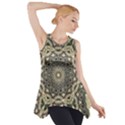 Surreal Design Graphic Pattern Side Drop Tank Tunic View1