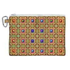 Background Image Tile Pattern Canvas Cosmetic Bag (xl)