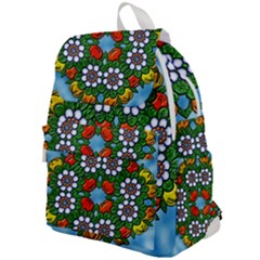 Mandala Background Colorful Pattern Top Flap Backpack