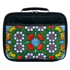 Mandala Background Colorful Pattern Lunch Bag