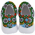 Mandala Background Colorful Pattern No Lace Lightweight Shoes View4