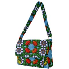 Mandala Background Colorful Pattern Full Print Messenger Bag