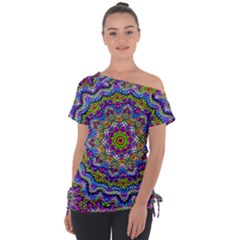 Farbenpracht Kaleidoscope Tie-up Tee