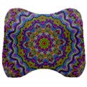 Farbenpracht Kaleidoscope Velour Head Support Cushion View1