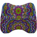 Farbenpracht Kaleidoscope Velour Head Support Cushion View2