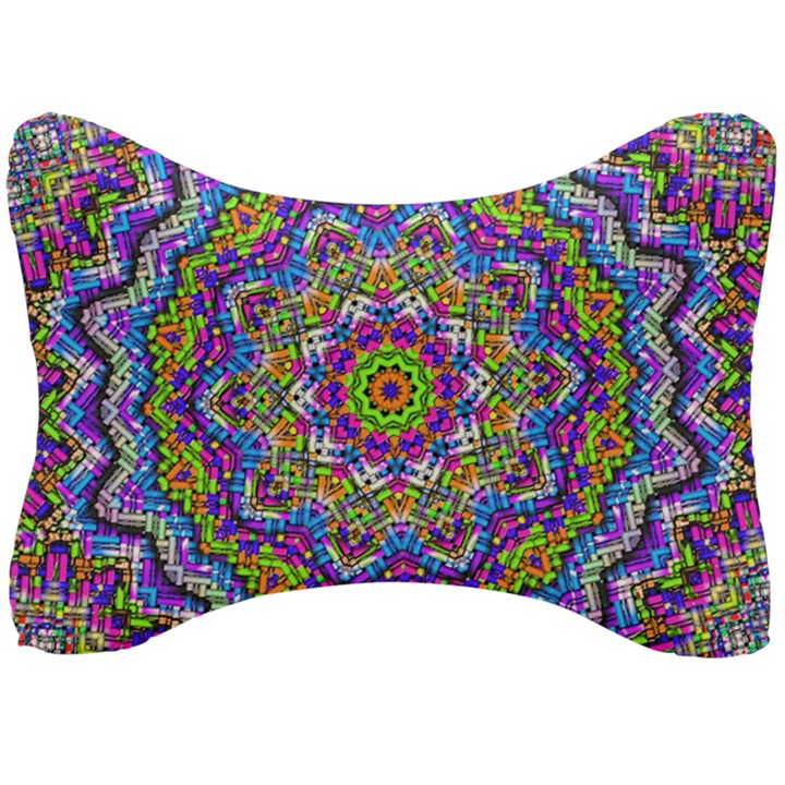 Farbenpracht Kaleidoscope Seat Head Rest Cushion