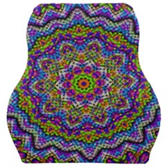 Farbenpracht Kaleidoscope Car Seat Velour Cushion 