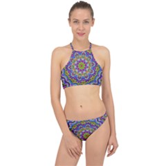 Farbenpracht Kaleidoscope Racer Front Bikini Set