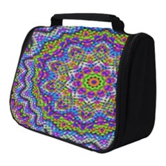 Farbenpracht Kaleidoscope Full Print Travel Pouch (small)