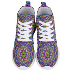 Farbenpracht Kaleidoscope Women s Lightweight High Top Sneakers