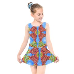 Pictures Digital Art Abstract Kids  Skater Dress Swimsuit