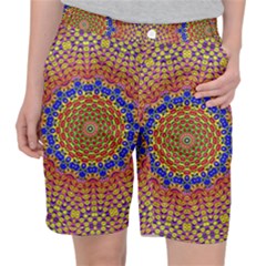 Tile Background Image Ornament Pocket Shorts