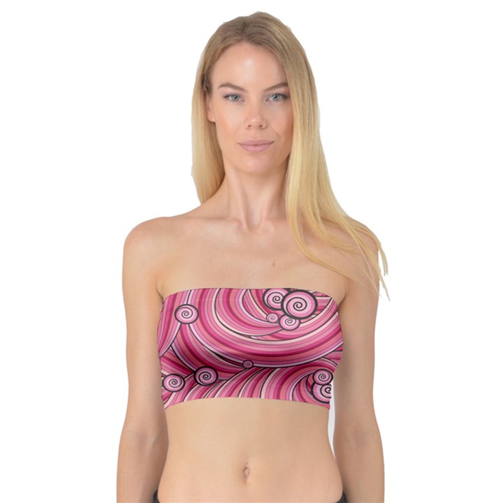 Pattern Doodle Design Drawing Bandeau Top