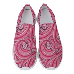 Pattern Doodle Design Drawing Women s Slip On Sneakers