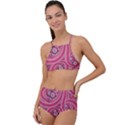 Pattern Doodle Design Drawing High Waist Tankini Set View1