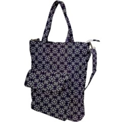 Ornaments  Kaleidoscope Pattern Shoulder Tote Bag by Pakrebo