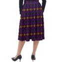 Background Image Ornament Classic Velour Midi Skirt  View2