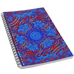 Background Fractals Surreal Design Art 5 5  X 8 5  Notebook