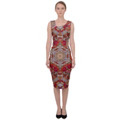 Pattern Background Patterns Sleeveless Pencil Dress