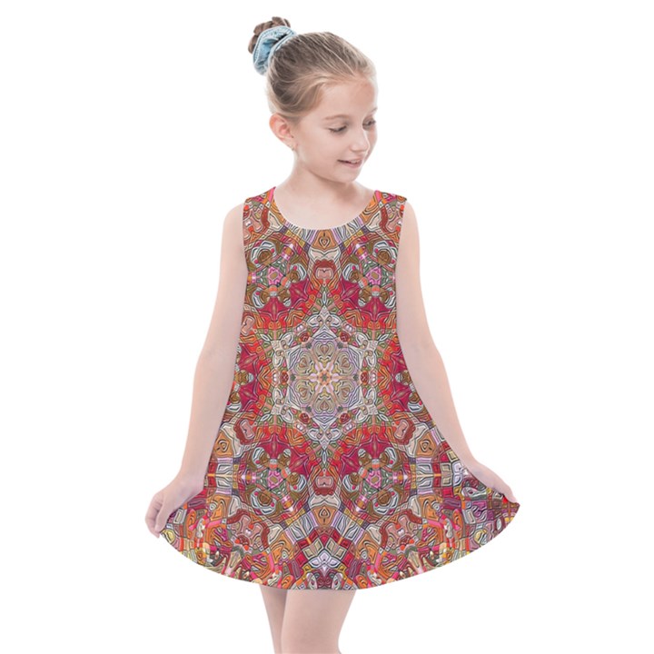 Pattern Background Patterns Kids  Summer Dress