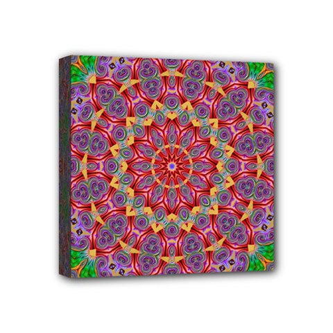 Background Image Decorative Mini Canvas 4  X 4  (stretched) by Pakrebo