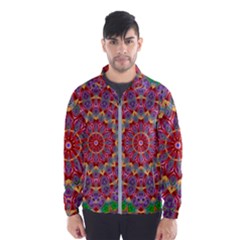 Background Image Decorative Windbreaker (men)