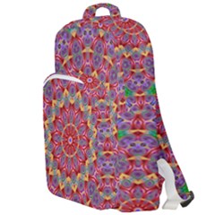 Background Image Decorative Double Compartment Backpack