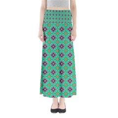 Background Image Structure Full Length Maxi Skirt by Pakrebo