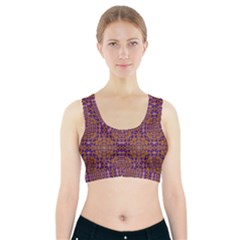 Background Image Decorative Sports Bra With Pocket by Pakrebo