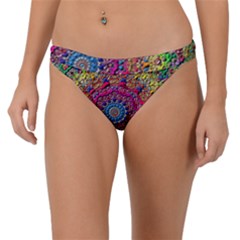 Background Fractals Surreal Design 3d Band Bikini Bottom