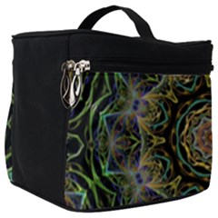 Fractal  Background Graphic Make Up Travel Bag (big) by Pakrebo