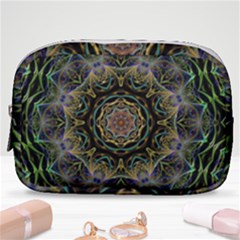 Fractal  Background Graphic Make Up Pouch (small) by Pakrebo