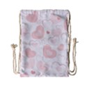 Pastel Pink Hearts Drawstring Bag (Small) View2