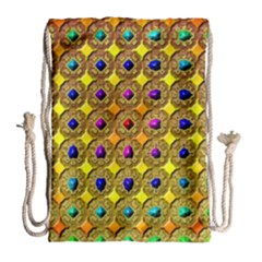 Background  Kaleidoscope Drawstring Bag (large) by Pakrebo