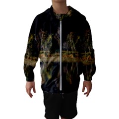 Soi Ball Symmetry Scenery Reflect Hooded Windbreaker (kids) by Pakrebo