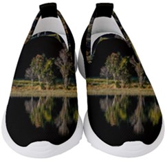 Soi Ball Symmetry Scenery Reflect Kids  Slip On Sneakers by Pakrebo